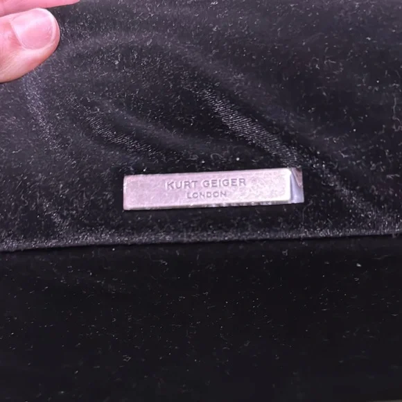 Black Quilted Handbag with Multicolor Gem Accents - Picture 7 of 12